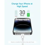 Anker 322 USB-C to Braided Lightning Cable 3ft - Image 3
